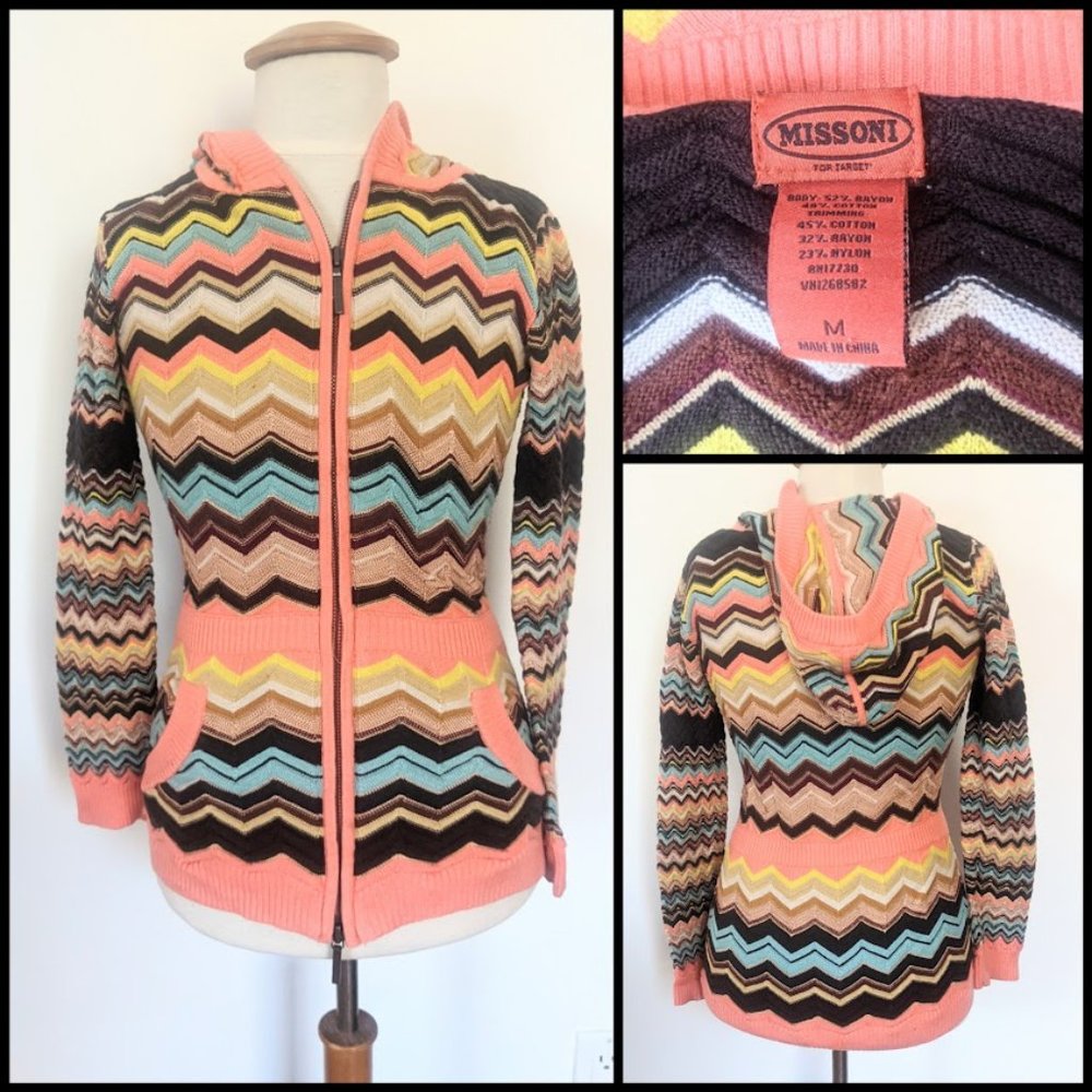Missoni for Target Full Zip Hoodie